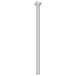 ELEMENT SYSTEM alfer ELEMENT Möbelfuß, Rund, Ø30, Stahl Produktbild