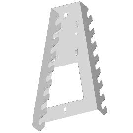 ELEMENT SYSTEM Werkzeughalter weiss 11410 1 Stk. auf Karte Produktbild