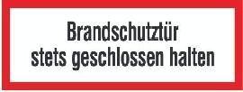 SafetyMarking Brandschutztür geschl.h.PVC-Folie kleben Produktbild