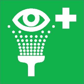 SafetyMarking Rettungsschild „Augenspüleinrichtung" Produktbild