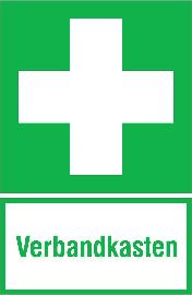SafetyMarking Rettungsschild "Verbandkasten" Produktbild
