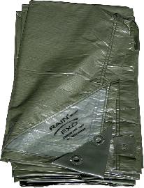 RAINEXO Rainexo - Abdeckplane grün, 90g/ qm, 8x12m Produktbild