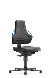 BIMOS Nexxit mit Gleiter, Griff blau, Sitzhöhe 450-600 mm Produktbild