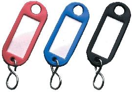 Neutral REIHER, Schlüsselanhänger, oval, Kunststoff, mit S-Haken Produktbild