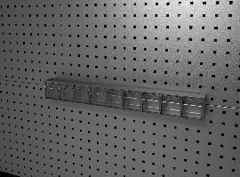 bott perfo Klarsichtmagazin 600 x 68 x 78mm Produktbild
