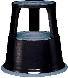 WEDO Rollhocker Metall lichtgrau Produktbild