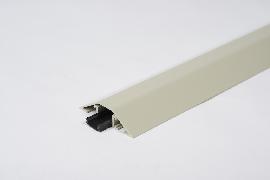 EHA Kabelbrücke Aluminium B1500xT80xH20 mm 1 Kammer H16xB18 mm kieselgrau Produktbild