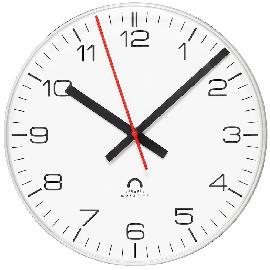 Mobatime Funk-Wanduhr D 300 mm arab. Zahlen Produktbild