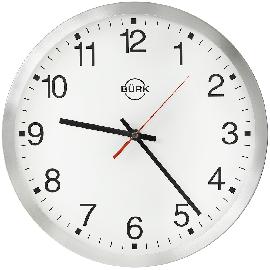 Mobatime Quarz-Wanduhr D300 klass. Ziffernblatt we, Zahlen Produktbild