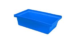 Emtez PE-Auffangwanne ST20 59,5 x 39,5 x 17cm, 22 Liter, mit Gitterrost Produktbild