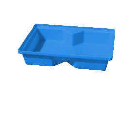 Emtez PE-Auffangwanne 80x60,5x17cm, 43 Liter Produktbild