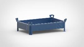 HESON Stapelbehälter 0,5t, lackiert Produktbild