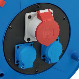 Brennenstuhl Multi Batter y LED 360° Hybrid Baustra hler 12050 MH Produktbild