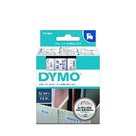 DYMO Schriftband 45014 blau/weiß 12mm x 7m Produktbild