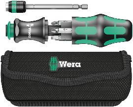 Wera Bit-Magazinschrauber KK 20 RA-R in Tasche Toolfinder 6-teilig Produktbild
