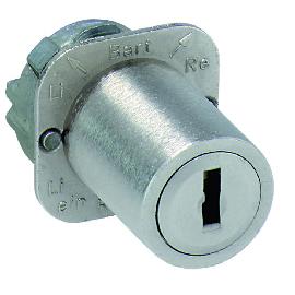 JuNie Möbelschloss-Zyl.schl.eins., ASS 7557, MT matt vernickelt, verschiedenschließend Produktbild