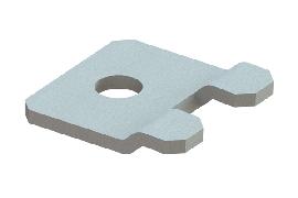 META Fußverankerung verzinkt Produktbild