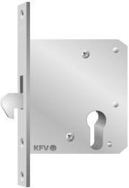 KFV Schiebetürschloss 1621,PZ,D55,F24x160ktg,Si Produktbild