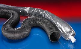 PROTAPE® TPE 320 Gebläseschlauch leicht Temperatur +150°C, stauchbar 200mm 10m Produktbild