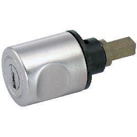 JuNie Möbel-Olive 3551, drehbar, rechts,Ø 30mm, Metall vernickelt Produktbild