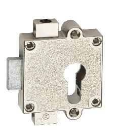 JuNie Möbel- Schubstangenschloss-Set 7441,D 40, Metall vernickelt Produktbild