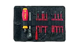 Wiha Drehmoment-Sortiment TorqueVario-S electric 2872 T18 18-teilig in Tasche Produktbild