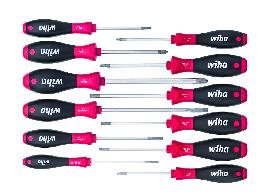 Wiha® Schraubendr.-Set 302 HK12 12-teilig Schlitz Phillips® Pozidriv TORX® innen Produktbild