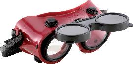 fortis Werkzeuge Schweißerschutzbrille Neptun, rot/grau Produktbild