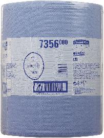 WYPALL Essential Wischtücher Großrolle b lau Produktbild