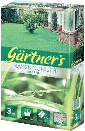Gärtner`s Rasendünger 14+0+7 (+9) Produktbild
