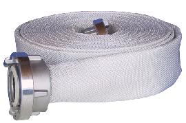 PARSCH GEGR. 1765 PARSCH Feuerlöschschlauch Synthetik SL weiß, Innen Ø52x1,5mm, Länge 20m Produktbild