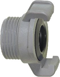 GEKA® plus-Gewindestück, AG, Kunststoff Produktbild