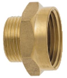 GEKA® Gewindenippel, IG/AG, mit Sechskant Produktbild