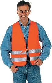 WICATEX Warnweste, BW-MG, EN 471, Einheitsgröße, warnorange Produktbild