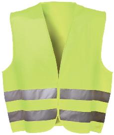 WICATEX Warnweste HARALD, gelb, Einheitsgröße Produktbild