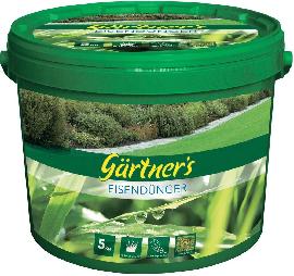 Gärtner`s Eisendünger 5 kg, Eisensalz 12 , als Produktbild