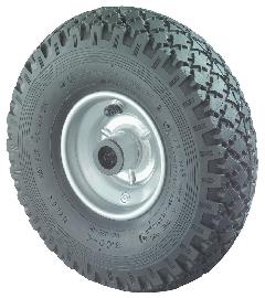 BS ROLLEN Luftrad,Rad Ø 260mm, C90, Gummi schwarz Produktbild
