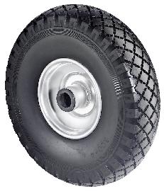 BS ROLLEN OB-Rad,Rad Ø 260, C91, schwarz,Achs Ø 20, 160kg Produktbild
