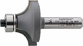 GUHDO HW-Abrundfräser Z2 mit Anlauflager Produktbild