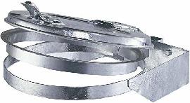 RENNER Wandhalter 70 - 120 l mit vzkt. Stahldec kel Produktbild