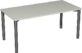 geramöbel Konferenztisch grau 1600x800x720mm Produktbild