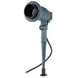 REV Erdspieß mit Gartenspot 1-fach IP44 1,4m 1xE27 grün Produktbild