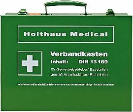 Holthaus Medical Verbandkasten Nr.63169 DIN 13169-E, grün Produktbild