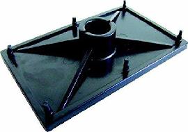 Neutral Bodenplatte f.deutsche Stütze/Spanner Produktbild