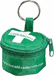 CEDERROTH Beatmungsmaske im Schlüsselrin getui Produktbild