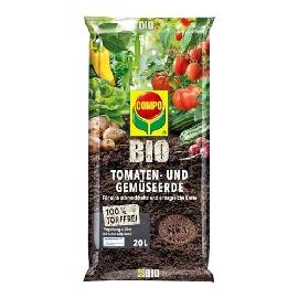 COMPO Tomaten- und Gemüseerde torffrei 2 0 L BIO Produktbild