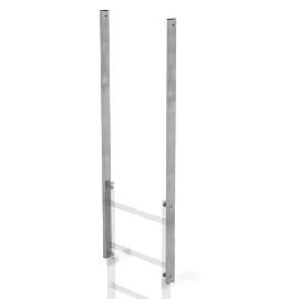 GÜNZBURGER STEIGTECHNIK Ausstiegsholm abgewinkelt Stahl verzinkt Produktbild