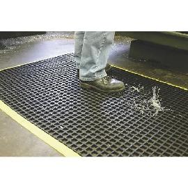 COBA Arbeitsplatzmatte, schwarz/gelb Produktbild