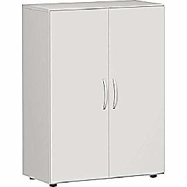 geramöbel Flügeltürschrank 3 OH 800 mm grau Produktbild