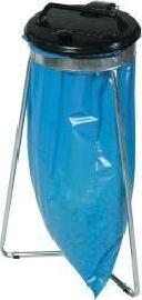 gewa Abfallsamml. 1x120 l Stat. m.Deckel schw Produktbild